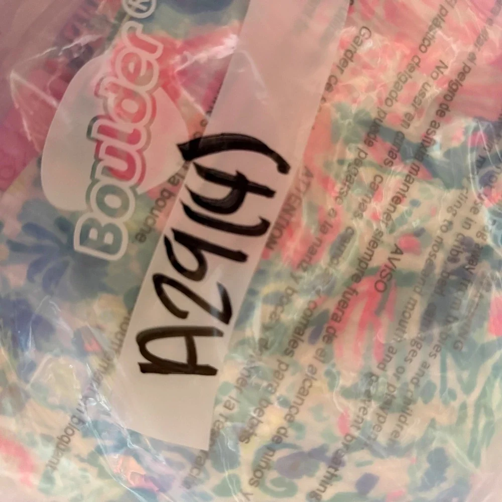 Lilly Pulitzer Essie Sleeveless Top Size S Serene Blue Gypsea Cotton 97864 - Picture 9 of 9